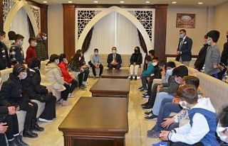 “Biz Anadolu’yuz” projesikapsamında öğrenciler...