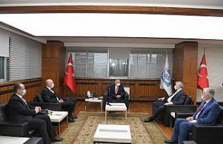 Bosnalı heyetten Başkan Büyükkılıç’a ziyaret