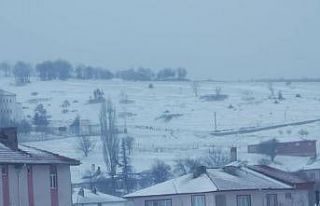 Bozüyük kar altında