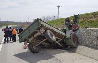 Bu kazayı burunları bile kanamadan atlattılar
