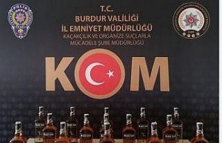 Burdur’da kaçakçılık operasyonu