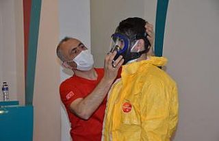 Bursa’da sağlık çalışanlarına KBRN eğitimi...