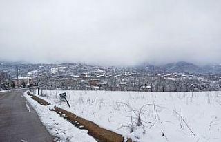 Bursa’nın merkez ilçelerinde kar kalınlığı...