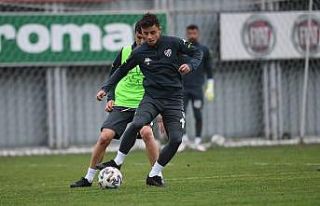 Bursaspor’da İstanbulspor maçı hazırlıkları...