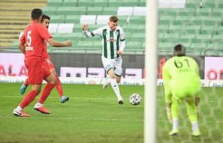 Bursaspor’un Ümraniyespor’a karşı üstünlüğü...
