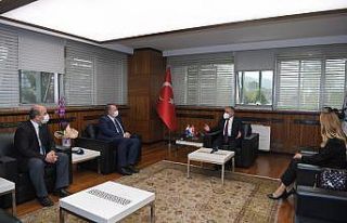 Büyükkılıç, Hırvat Büyükelçi’yi konuk etti