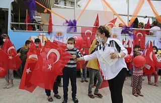 Büyükşehir, kırsalda ve şehirde 23 Nisan kutlamaları...