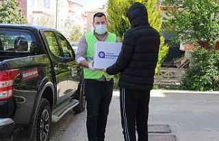 Büyükşehir’den 7 ilçeye gıda yardımı