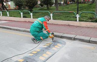 Çankaya’dan yollara hız kesici