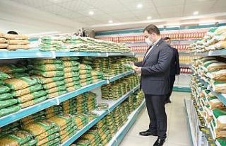 Canpolat sosyal marketi inceledi