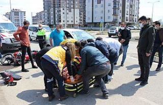 Çarşamba’da trafik kazası: 1 yaralı