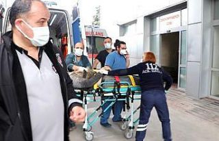 Çatıda babasına yardım etmek isterken düşerek...