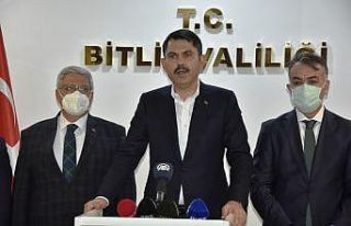 Çevre ve Şehircilik Bakanı Kurum’un Bitlis ziyareti
