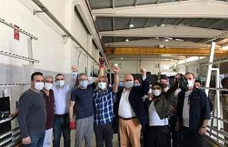 CHP Aydın İl Başkanı Çankır, işçileri ziyaret...