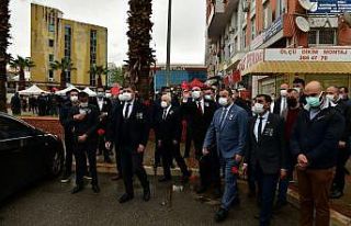 Çiğli’de belediye başkan yardımcısına hüzünlü...