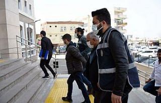 Cinayet zanlıları adliyeye sevk edildi