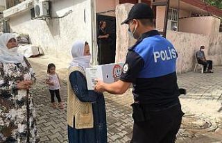 Cizre polisinin Ramazan yardımları devam ediyor