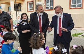 Çocuklara diş taraması