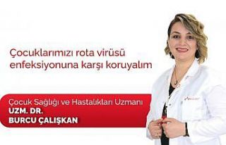 Çocuklarda rota virüsüne karşı aşı uyarısı
