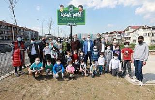 Çocukluk anıları meyve fidanlarında yaşatılıyor