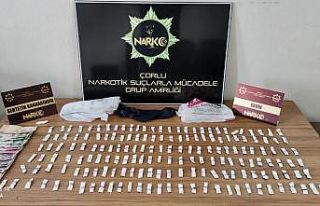 Çorlu’da satışa hazır uyuşturucu ele geçirildi