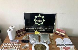 Çorlu’da uyuşturucu operasyonu