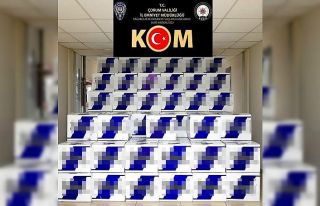 Çorum’da kaçak makaron operasyonu