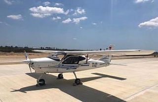 Çukurova Bölgesel Havalimanına acil iniş yapan...