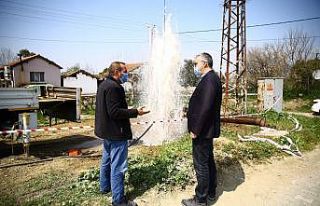 Dalama Mahallesi’nde eski tarımsal sulama kuyusu...