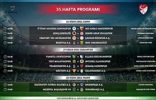 Denizlispor, Süper Lig’de 35-39. hafta programları...