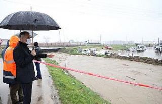 Dere yataklarına ânında müdahale edildi