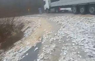 Dereler taştı köy sular altında kaldı