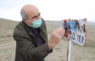 Dikkat çeken tabela, hikayesinde dram var