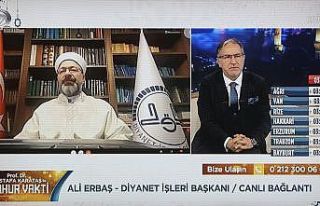 Diyanet İşleri Başkanı Erbaş: “Bayram namazı...