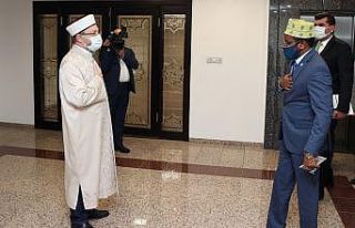 Diyanet İşleri Başkanı Erbaş, Somali Din ve Evkaf...