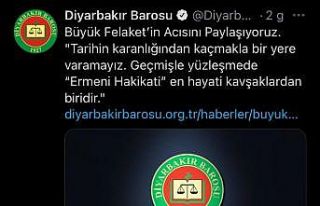 Diyarbakır Barosuna sözde Ermeni ‘soykırımına’...