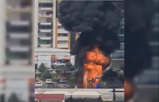 Diyarbakır’da çocuk parkında korkutan yangın