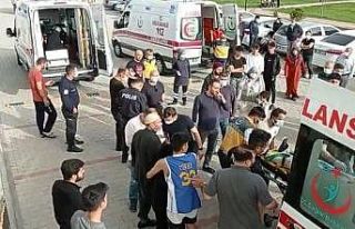 Diyarbakır’da halatı kopan asansörde can pazarı