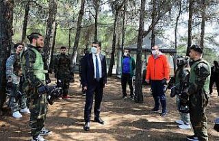 Doğa da spor günleri gençlerden büyük ilgi gördü