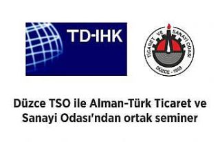 DTSO ile Alman-Türk Ticaret ve Sanayi Odası’ndan...