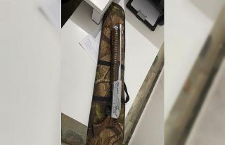 Düğün konvoyunda pompalı tüfekle havaya ateş...