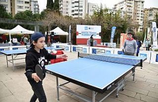 "Dünya Herkes İçin Masa Tenisi Günü"...