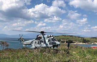 Düşen askeri eğitim uçağında sağ kurtulan pilotlar...