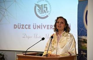 Düzce Üniversitesi’nin 15. yılında 15 ödül