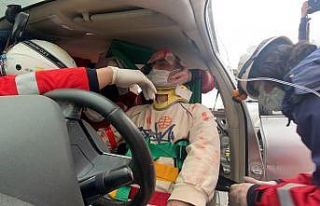 Düzce’de 3 aracın karıştığı trafik kazası...