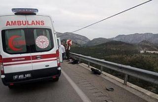 (Düzeltme) Antalya’da hız motosikleti kazası:...