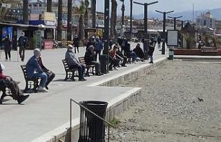 Edremit Körfezinde hava sıcaklığı 22 dereceye...