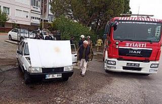 Edremit’te bir günde 2 araç yandı