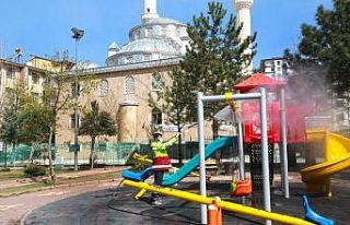 Elazığ’da kapsamlı temizlik,ilaçlama ve bakım...