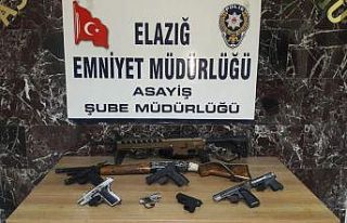 Elazığ’da şok ve asayiş uygulamalarında yakalanan...
